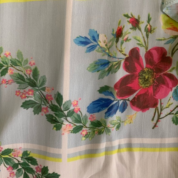 NWT ASOS Size 6 Spring Themed Floral Print Long Sleeve Midi Dress - Picture 9 of 10